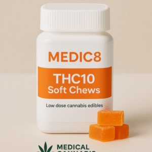 medic8 thc10 soft chews – low dose cannabis edibles (australia)